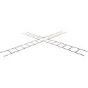 4ショクマルチラダーロープ【Evernew】エバニュー学校機器(ete063)