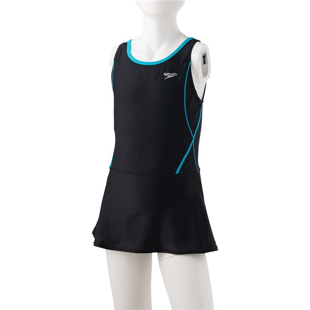 RODE SKIRT SUIT【speedo】スピードスイエイミズギWJ スクール(sfg02016-kq)