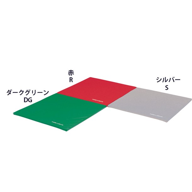 マット運動、床運動、ストレッチマット等幅広くご使用頂けます。 素材：芯材/ポリエチレンフォーム、外被/ターポリン（抗菌・防炎加工済） サイズ：幅180×長さ180×厚さ2cm 重量：5kg