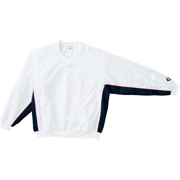 0S Vネックウォームアップジャケット【converse】コンバースバスケットフハク シャツ M(cb182113s-1129)