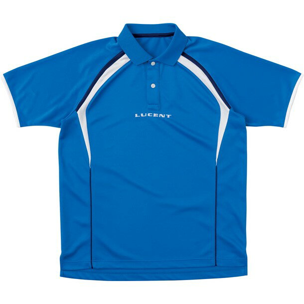LUCENT ゲームシャツ U BL【LUCENT】ルーセントテニスゲームシャツ(xlp8397)