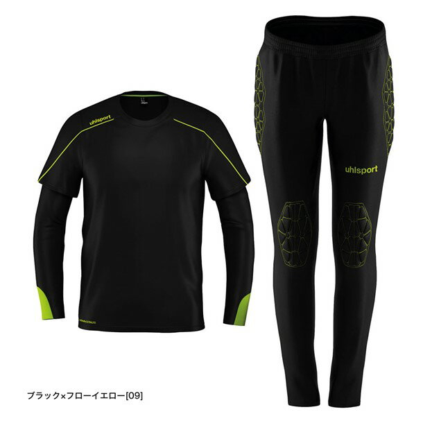 ストリーム22 GKジュニアセット【uhlsport】ウールサッカーウェアソノタ(1005624-09)