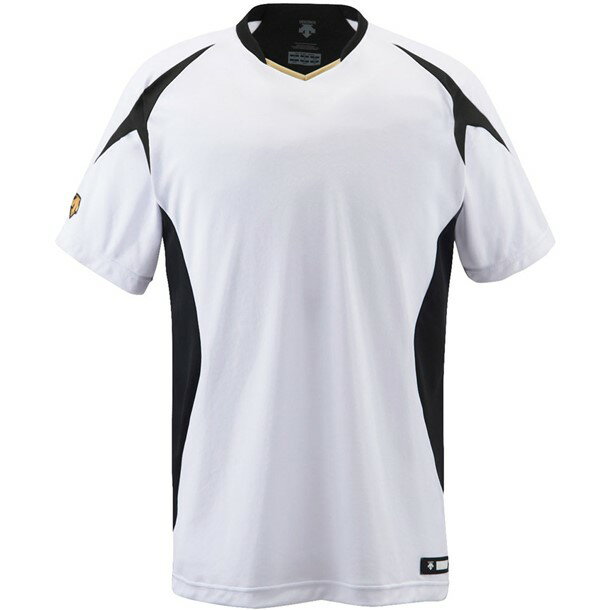 ベースボールシヤツ【DESCENTE】デサント野球 ソフトベースボールTシャツ(jdb116-swbk)