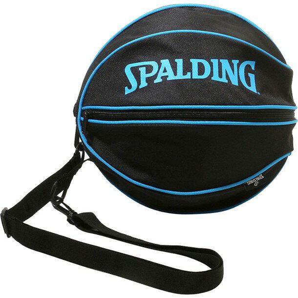 ボールバッグ シアン【spalding】スポルディングバスケットボールケース(49001cy)