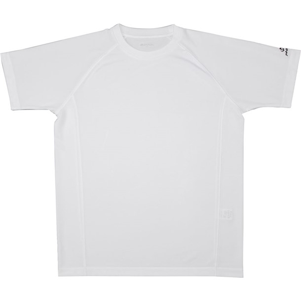 RシャツSP(SMDRY)H S WH S【PHITEN】ファイテンボディケア 半袖Tシャツ(jg348003)
