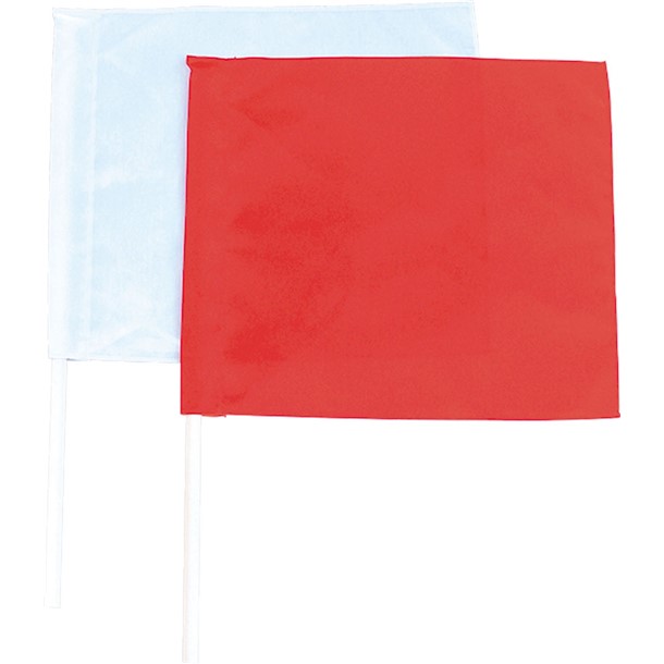 材質:旗/綿、柄/木 サイズ:旗/縦34cm×横40cm、柄/径1.5cm×長56cm 柄付、紅白1組