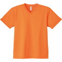 4.4OZ AVT ドライVネックT 3L-5L【toms】トムスカジュアル 半袖Tシャツ(00337b-015)
