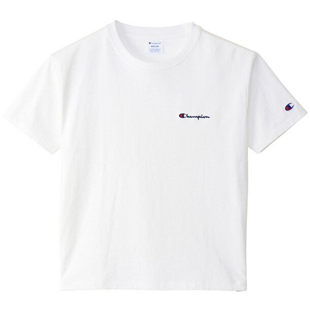 CREWNECK T-SHIRT【Champion】チャンピオン（レディース）カジュアル 半袖Tシャツ(cws303-010)