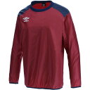 TM ウインドアツプピステトツプ【umbro】アンブロサッカーピステシャツ(uba4040-drnv)