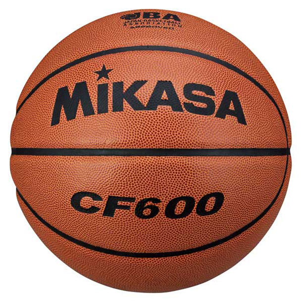 バスケットボール検定球6号【mikasa】ミカサバスケット競技ボール6ゴ(CF600)