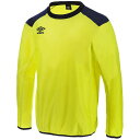 TM ウインドアツプピステトツプ【umbro】アンブロサッカーピステシャツ(uba4040-slyl)