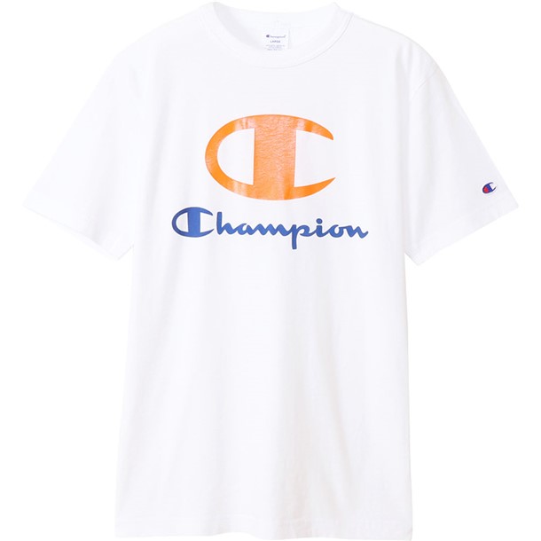 SHORT SLEEVE T-S【Champion】チャンピオンカジュアル 半袖Tシャツ(c3t307-010)