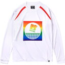 バレーL/S Tシャツ MTVレインボー【spalding】スポルディングバレー長袖Tシャツ(smt211800-2000)