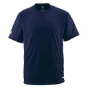 丸首Tシャツ【DESCENTE】デサント野球 ソフトベースボールTシャツ(DB200-DNVY)