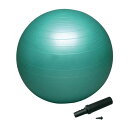 バランスボールセイフティー ポンプ付(直径約 65 cm・グリーン)【HATAS】ハタマルチSPキグ(DB65P)