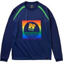 バレーL/S Tシャツ MTVレインボー【spalding】スポルディングバレー長袖Tシャツ(smt211800-5400)
