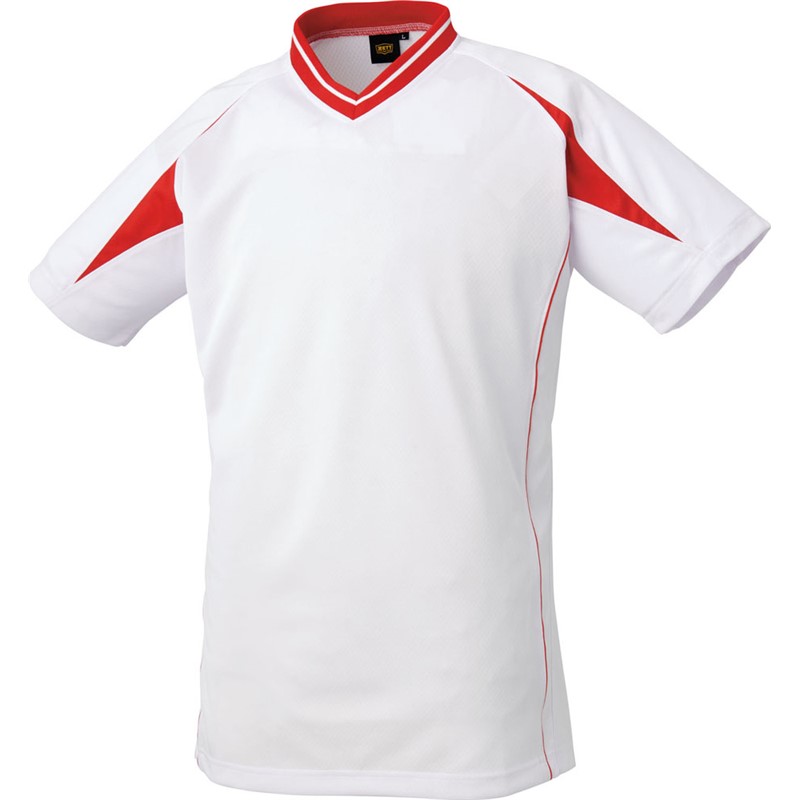 zett(ゼット)Vネックベースボールシャツヤキュウソフトセカンダリーシャツ(bot761-1164)