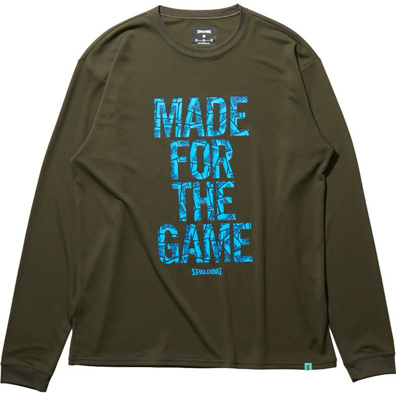 新しいタグライン「MADE　FOR　THE　GAME」シリーズの長袖ロゴTシャツ。 配色がポイントです。 使用済みペットボトルを使用したエコフレンドリーなリサイクル生地を使用しています。 素材：ポリエステル100％ 機能：吸水速乾、UVカッ...