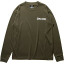 spalding(スポルディング)L/STシャツ ホログラム ワードマークバスケット長袖Tシャツ(smt22129-3900)