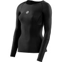 skins(スキンズ)S-3 WOMENS TOP L/Sボディケアストレッチシャツ(18221310-019)(4)