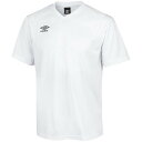 umbro(アンブロ)JR ゲームシヤツ(ワンポイント)サッカー ゲームシャツ J(uas6307j-wht)