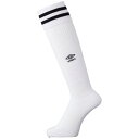 umbro(アンブロ)ラインストツキングサッカー ストッキング(uas8310-wbk)