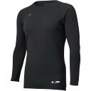 デサント(descente)丸首長袖アンダーシヤツ野球ソフトアンダーTシャツ(std771b-blk)