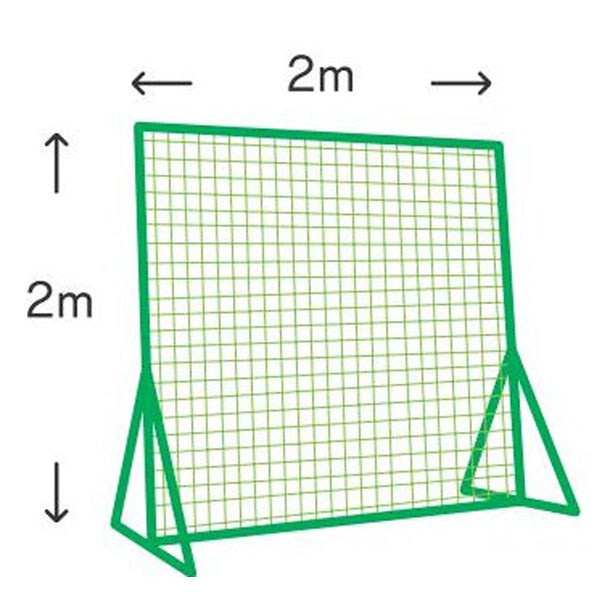 防球フェンス取替用ネット(硬式・軟式兼用)2m×2m【KANEYA】カネヤ野球 ソフトネット(KB1500N)