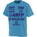 grande(グランデ)SOL・LUAドライメッシュTシャツフットサル半袖 Tシャツ(gfph23005ー8487)