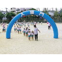 (代引き・個人宅・北海道・沖縄への配送不可)三和体育エアゲート ミドリ ベッ学校機器 器具(s8613)