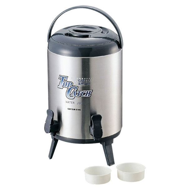 トップチャッチ ツインコックウォータージャグ10L M-5029【captainstag】キャプテンスタッグアウトドア食器(M5029)