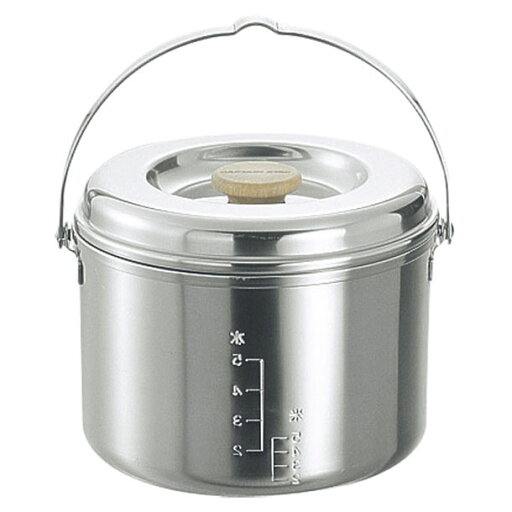 3層鋼ゴハン炊キクッカー(5合)【captainstag】キャプテンスタッグアウトドア食器(M8610) 3層鋼ゴハン炊キクッカー(5合)【captainstag】キャプテンスタッグアウトドア食器(M8610)