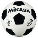 ジュニアサッカーボール 4号 WBK【mikasa】ミカササッカー競技ボール(SVC403WBK) その1