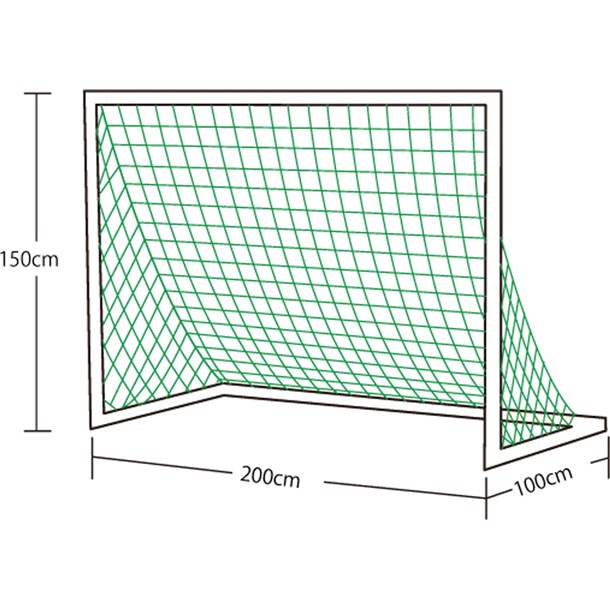 ミニサッカーゴールネットM101【Evern