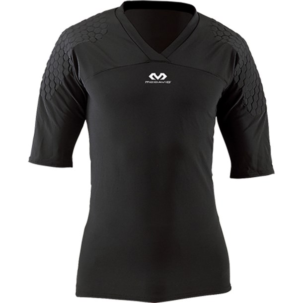 HEX GKシャツ ショートスリーブ【MCDAVID】マクダビッドボディケアアンダーウェア(m7733-bk)