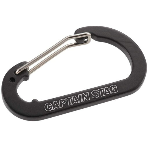 フラットDカラビナM(ブラック)【captainstag】キャプテンスタッグアウトドアグッズ(um1864) フラットDカラビナM(ブラック)【captainstag】キャプテンスタッグアウトドアグッズ(um1864)