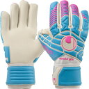 アブソルートグリップタイトハーフネガティフ【uhlsport】ウールシュポルト ▲ サッカーキーパーテブクロ(1011037-01)*50