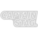 CSステッカー(2ダンロゴ・クリア)118X5【captainstag】キャプテンスタッグアウトドアアクセサリー(um1526)