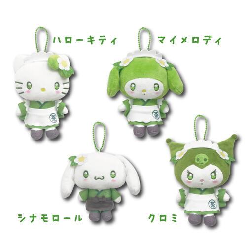 サンリオ マスコットポーチ 抹茶 【キャラクター/sanrio/ファスナーポーチ/ポーチ/キャラクターポーチ/ミニ/小物入れ/人気/キュート/おしゃれ女子】【2507】(3.0)