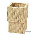 あす楽 Beige ペーパーダストボックス ゴミ箱 ごみ箱 CH-411BG ちどり産業 WASTE BASKET ゴミ入れ おしゃれ 角型 バスケット ダストBOX ゴミ箱 ボックス 収納ケース