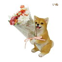 母の日 プレゼント ギフト あす楽 いぬ CTミニョンブーケ 4208673-02 丸和貿易 ブーケ 花束 造花 植物 観葉植物 オブジェ 置物 イミテーション...