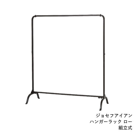 [あす楽][ジョセフアイアン 組立式 DTFF9210 スパイス] ハンガーラック ロー インテリア 収納 ハンガー..