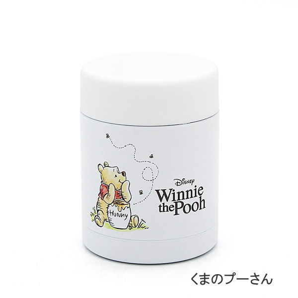   保温ランチジャー 350ml 保温保冷 ディズニー スープジャー 3296-02 三郷陶器 スープボトル フードジャー フードポット ステンレス 保温弁当箱 水筒 保温 保冷 お弁当 ランチ キャラクター プーさん かわいい