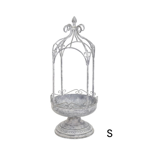 [あす楽][シャビープラントスタンドS 6069 村田屋産業] フラワースタンド アイアン おしゃれ ガーデニング 花台 プランター台 鉢置き プラントスタンド 室内 屋外 花 観葉植物 プランター スタンド 台 玄関 庭 ガーデン 飾り台 オブジェ インテリア ディスプレイのサムネイル