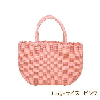 [即出荷][ピンク] かごバッグ P.Pバッグ 9677 ピンク パーチャスバッグ 村田屋産業 カゴバッグ バスケット ランチバッグ PPバッグ ビニールバッグ トート 買い物かご 買い物カゴ スーパーマーケット エコバッグ 【ネコポス便不可】【あす楽対応】