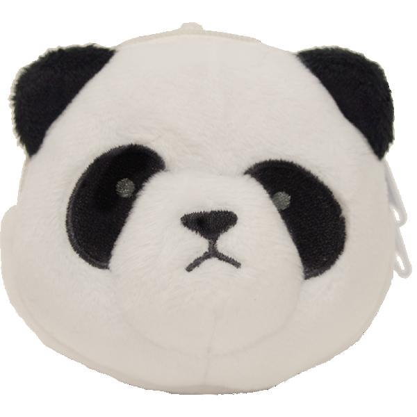 [即出荷] ポーチ miniポーチ 小物入れ ミニポーチ IMM-0471 パンダ ピルケース チャーム イヤホン 目薬 プチポーチ フェイス バッグチャーム ストラップ かわいい 【定形外郵便OK】