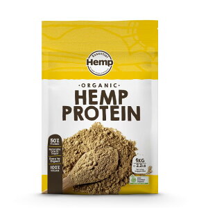 植物性プロテイン 有機ヘンププロテインパウダー 1kg ヘンプフーズ オーストラリア産 HEMP FOODS