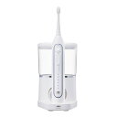 WAVEWAVE 口腔洗浄器 ジェットウォッシャー WAVEWAVE014 ブラシヘッド2種付き ブラッシング+フロスの2in1 IPX7 防水機能 軽量 デンタルケア【沖縄県宛にはお届けできません】