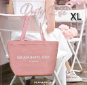 【日本未発売】 DEAN & DELUCA XL トートバッグ DUSTY ROSE ダスティーローズ ディーンアンドデルーカ 新作 トート バッグ 限定 タイ バンコク 海外限定 大容量 大きい サイズ 14L Bangkok XL ピンク