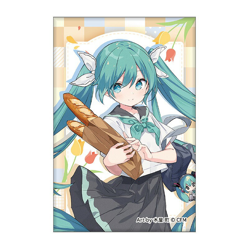 ポイント UP 期間限定 ×× アート 缶バッジ 初音ミク パンノマチ 115987 クラックス CRUX